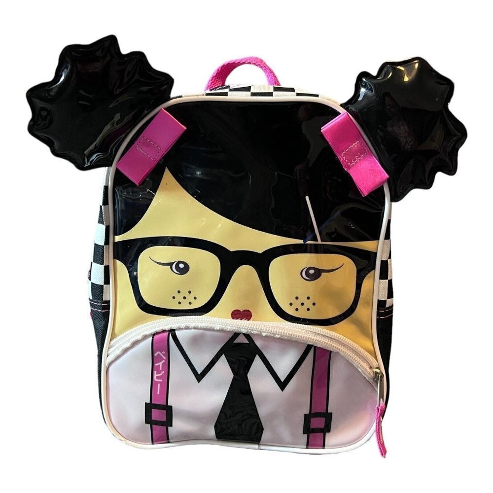 HARAJUKU Vinyl Mini Backpack Bookbag Schoolgirl 3D Gwen